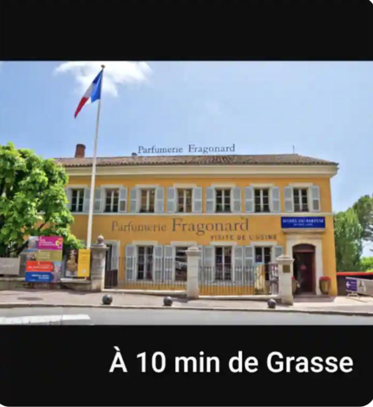 Evasion Au Calme - Maison Cosy Avec Piscine Et Tennis Saint-Vallier-de-Thiey ภายนอก รูปภาพ